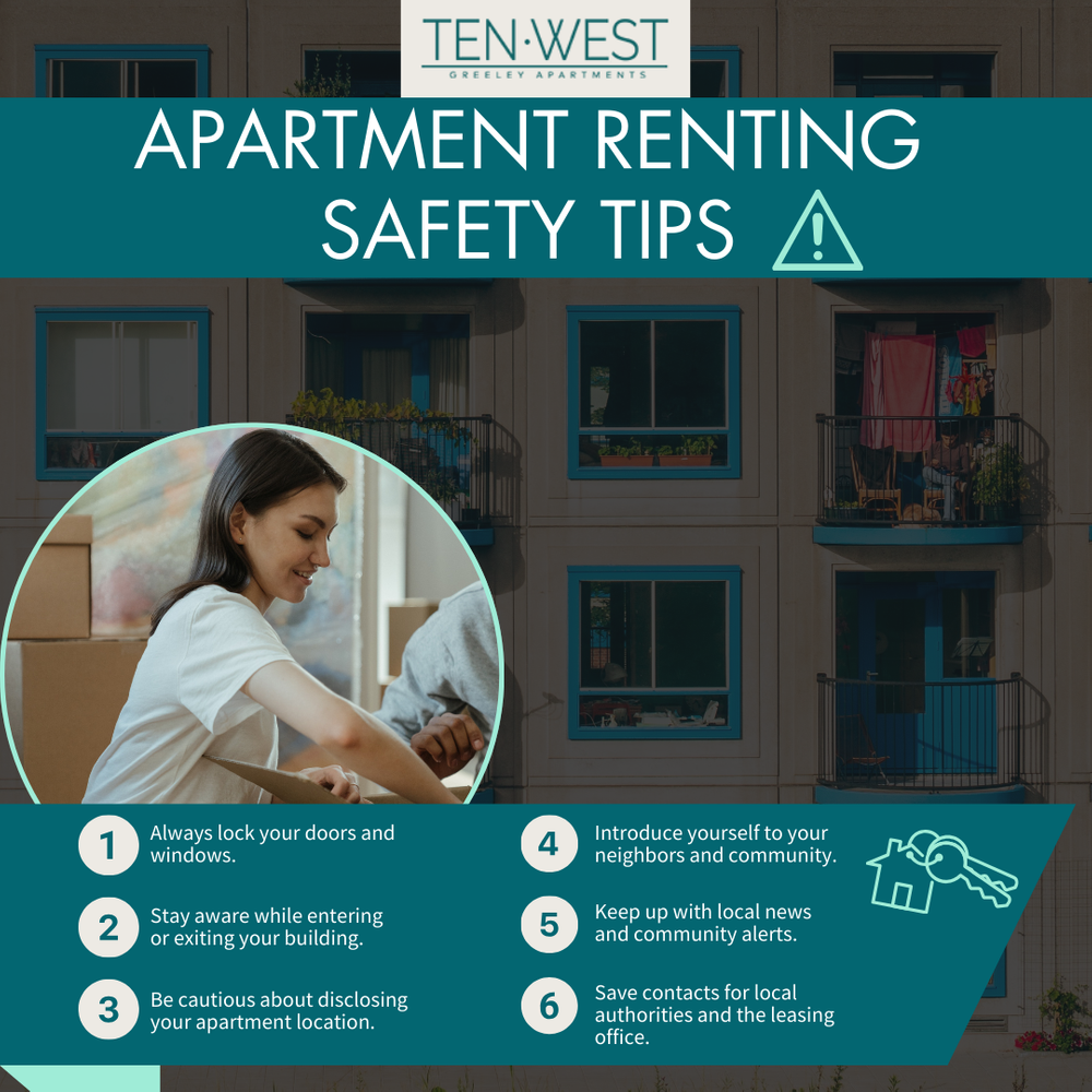 Greeley, CO Essential Apartment Safety Tips - Ten West